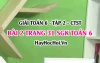 Giải bài 2 trang 31 Toán 6 Tập 2 SGK Chân trời sáng tạo